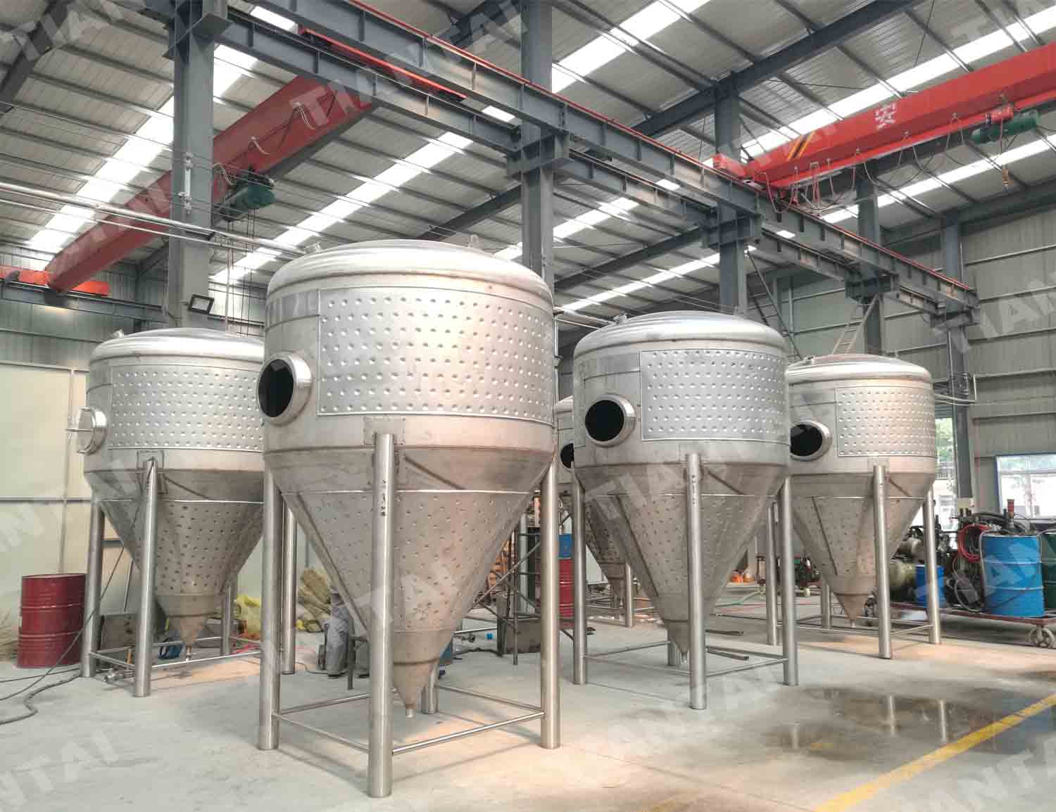  2000L fermenters